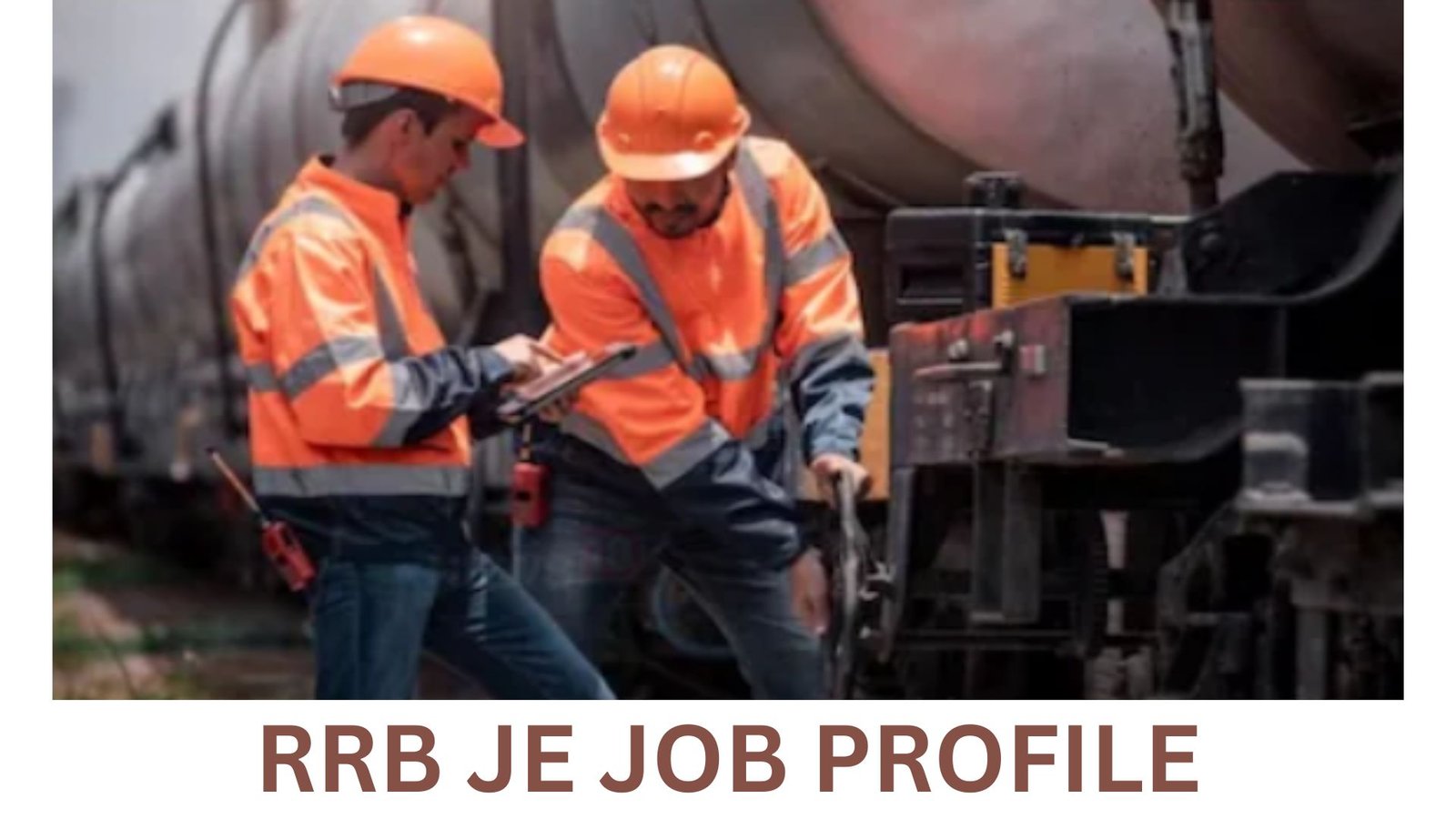 RRB JE JOB PROFILE 