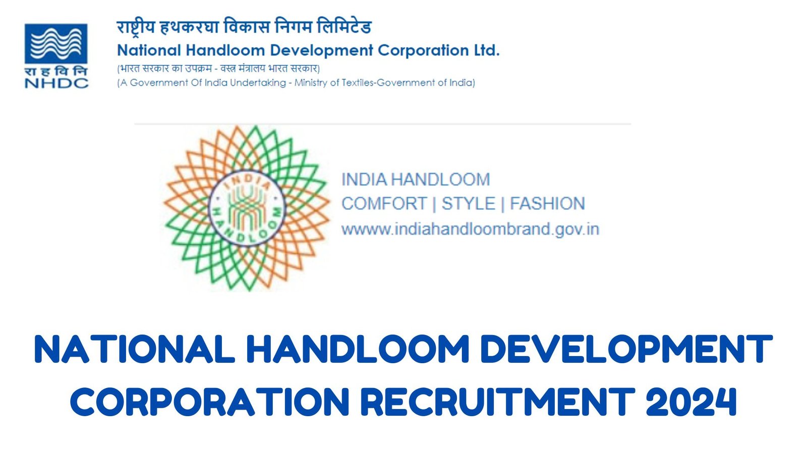 NHDC RECRUITMENT 2024