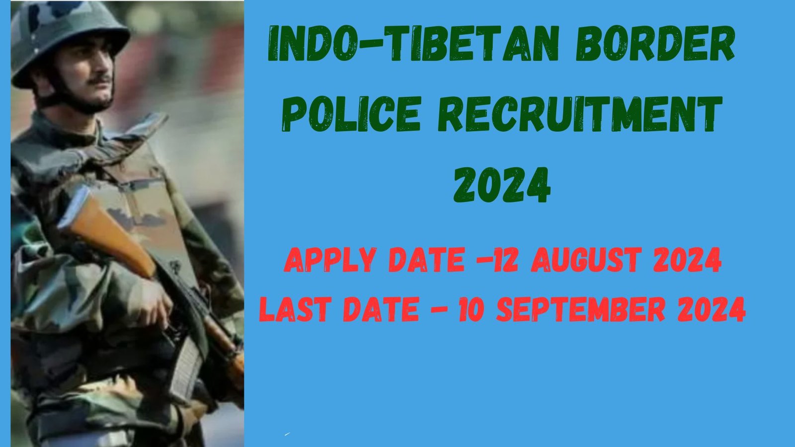 itbp Recruitment 2024