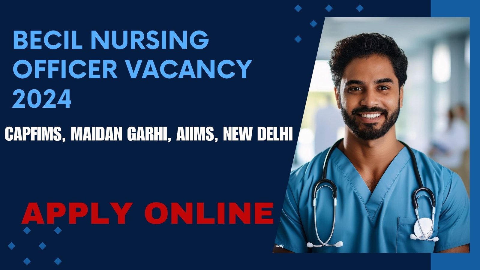 BECIL Nursing Officer Vacancy 2024