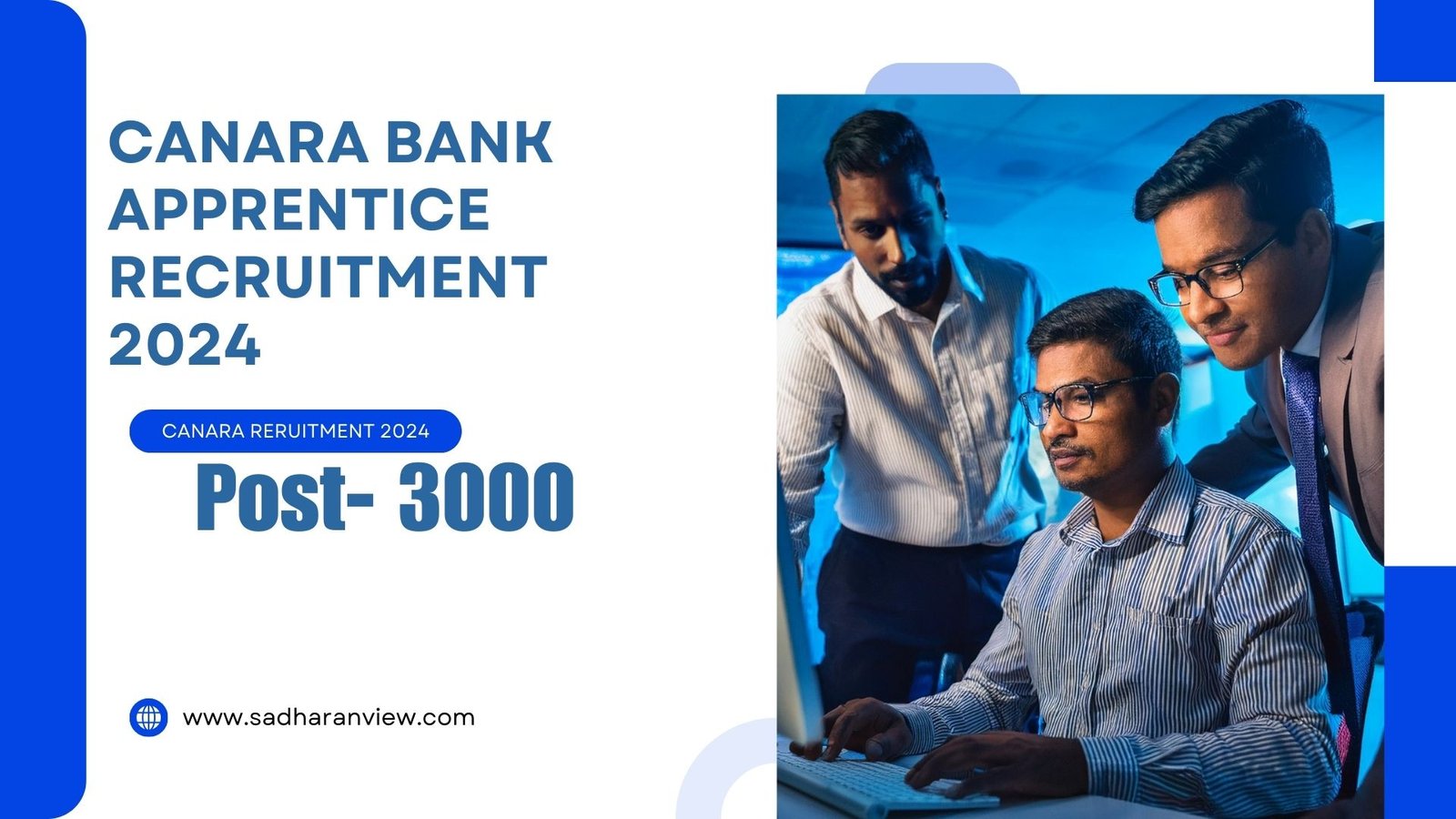 Canara Bank Apprentice Recruitment 2024